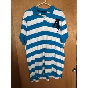 Aeropostale Men’s Striped Polo Shirt